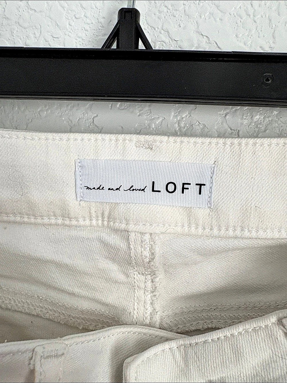 LOFT Skinny Jeans in White Waist 29 - Picture 4 of 6